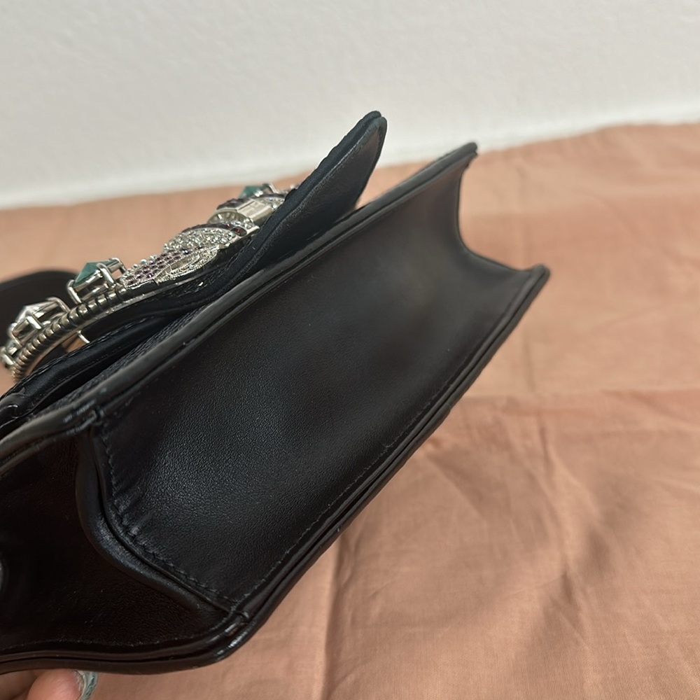 Miu Miu Tartan jeweled sequins crossbody bag - Picture 5 of 11